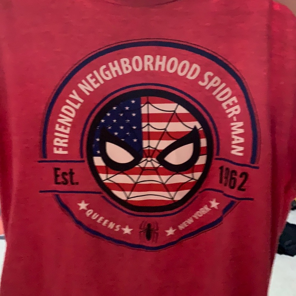 Selling a Marvel tee